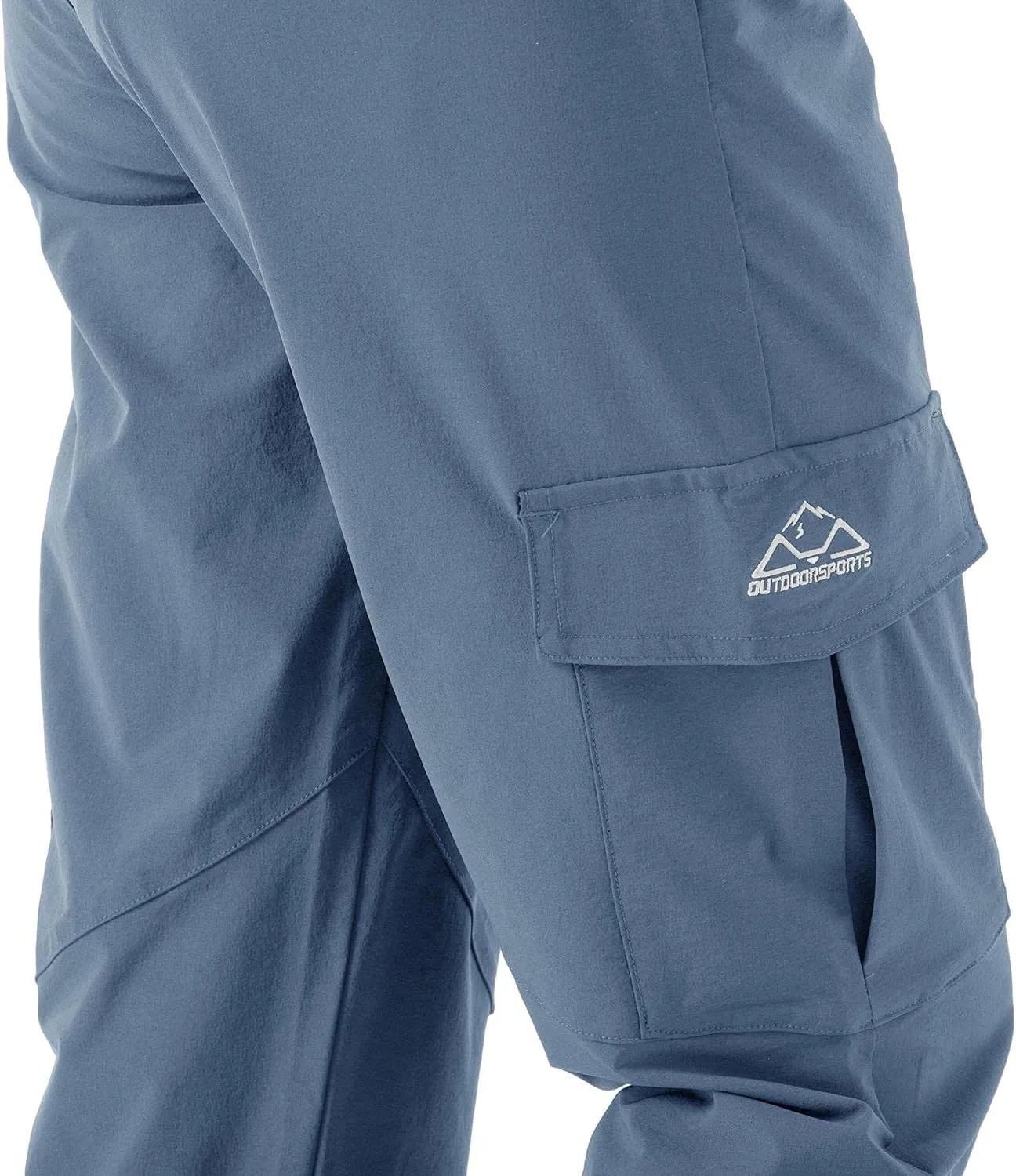 Rdruko Women's Hiking Cargo Pants Water-Resistant Quick Dry UPF 50  Travel Camping Work Pants Zipper Pockets