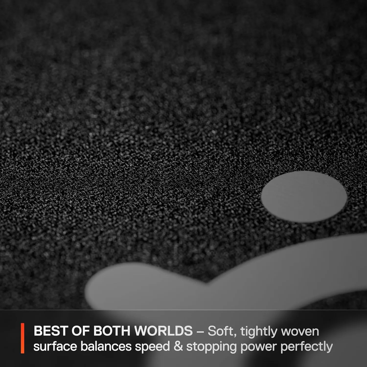 SteelSeries QcK XL Performance Balance Gaming Mousepad  Extra Density for a Smooth Glide  Low-Profile Edge Stitching  Non-Slip Neoprene Rubber Base  15.75 x 34.43 inch  FPS, MOBAs, RTS, MMO