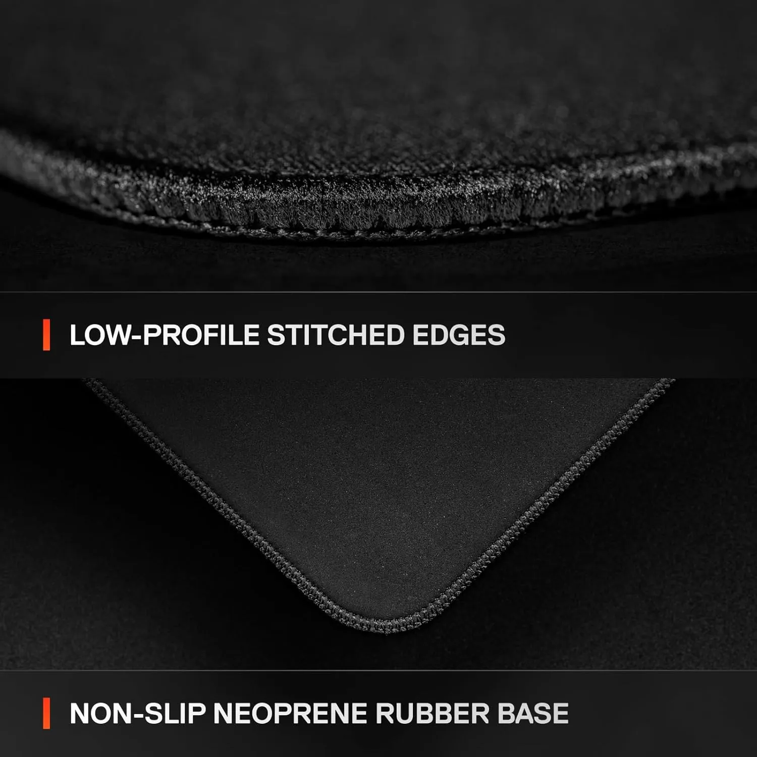 SteelSeries QcK XL Performance Balance Gaming Mousepad  Extra Density for a Smooth Glide  Low-Profile Edge Stitching  Non-Slip Neoprene Rubber Base  15.75 x 34.43 inch  FPS, MOBAs, RTS, MMO