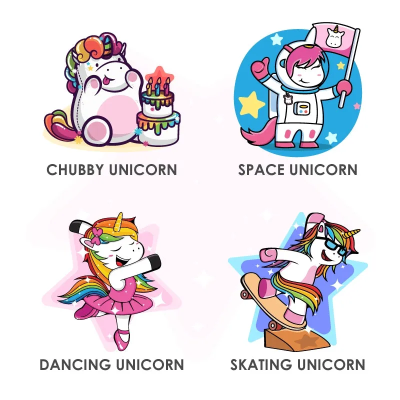 Unicorn Eco-friendly Reusable Straw Set [FREE Custom Add Name]
